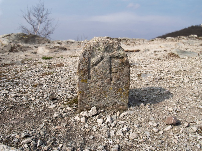 Boundary stone of Count Carolus Forgach ( Károly Forgách)