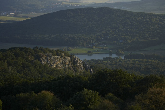 Water reservoir in Jelenec