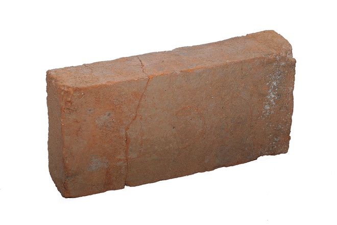  A brick of 29,5x15x6 cm with the stamp inscription ‘CCF’, which was used at the Baroque renovation of St George’s Church in Kostoľany pod Tribečom in 1721